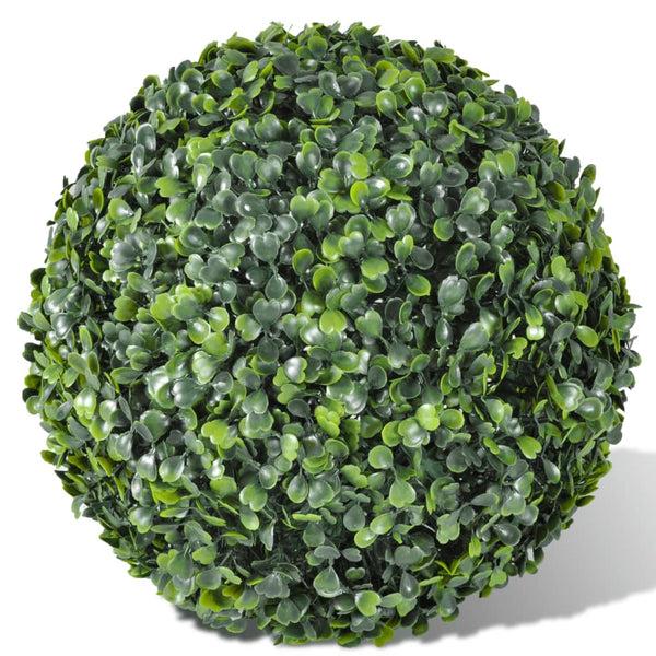 Boxwood Ball Artificial Leaf Topiary 35 Cm 2 Pcs