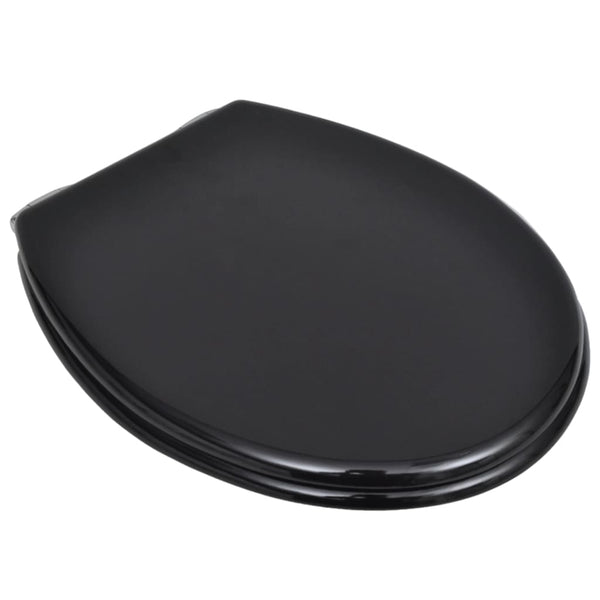 With Soft Close Lids Mdf Black Toilet Seats