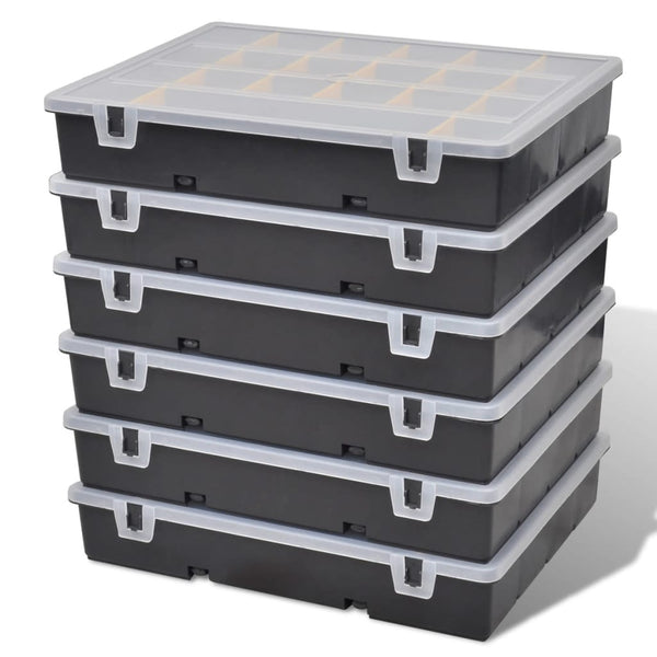 Storage Box Sort Case 6 Pcs