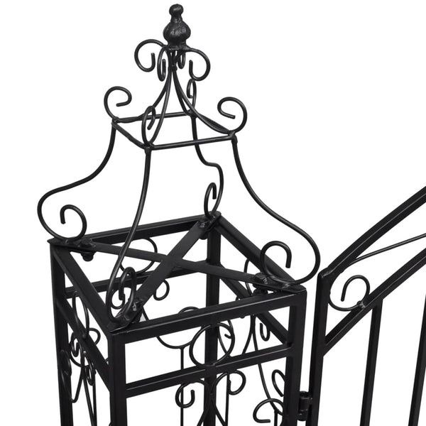 Vidaxl Ornamental Garden Gate Wrought Iron 122X20.5X134 Cm Gates