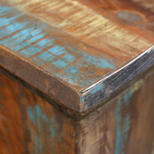 Vidaxl Stool Solid Reclaimed Wood Benches Bar Stools