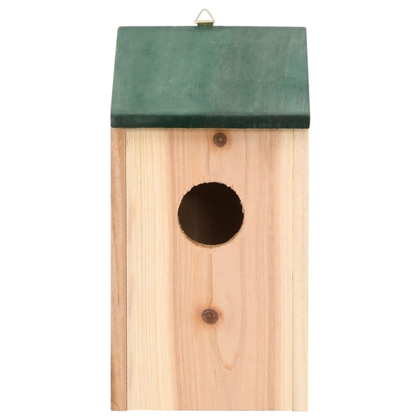 Bird House Nesting Box Wood 4 Pcs Bird Houses