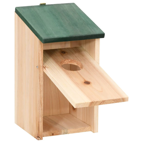 Bird House Nesting Box Wood 4 Pcs Bird Houses