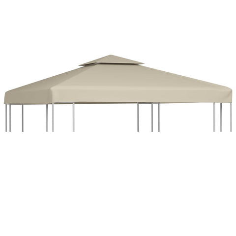 Water-Proof Gazebo Cover Canopy Replacement 310 / M Beige X