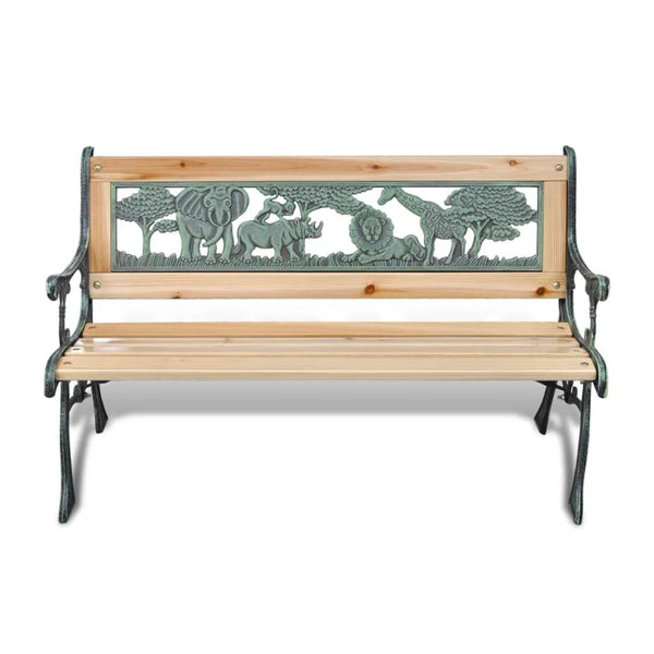 Vidaxl Children Garden Bench 84 Cm Wood Benches