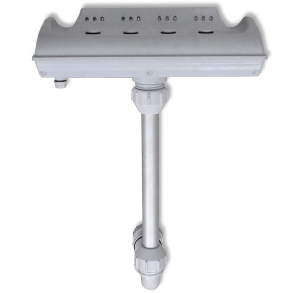 Cascade Waterfall Swimming Pool Fountain With Led Lights Outdoor Fountains