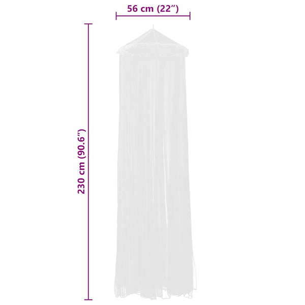 Mosquito Net 2 Pcs Round 56X325x230 Cm Insect Nets & Repellents