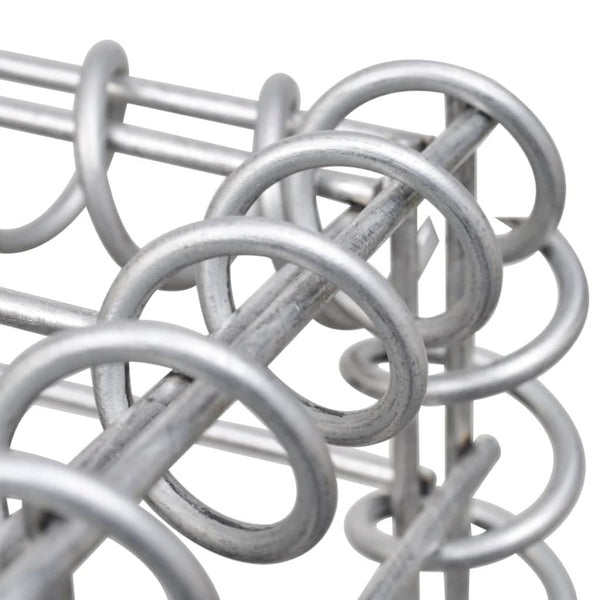 Gabion Basket With Lids Galvanised Wire 100 X 50 30 Cm Gabion Baskets
