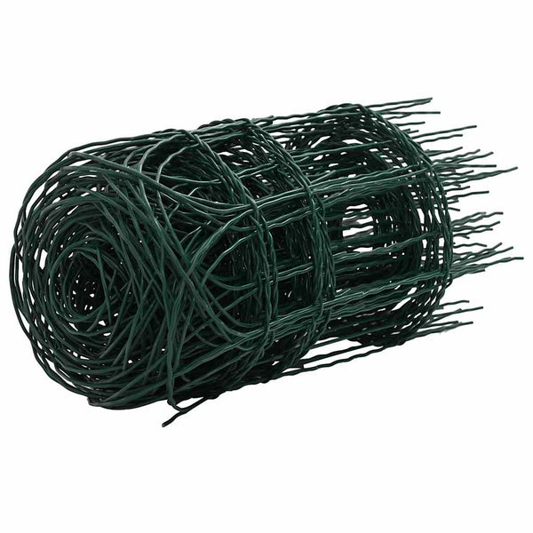 Vidaxl Garden Border Fence Powder Coated Iron 25X0.4 M Fence Panels