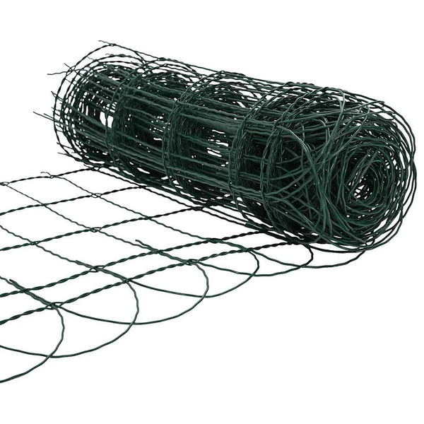 Vidaxl Garden Border Fence Powder Coated Iron 25X0.65 M Fence Panels