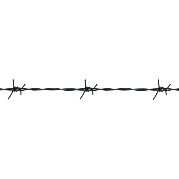 Barbed Wire Entanglement Green Roll 100 M