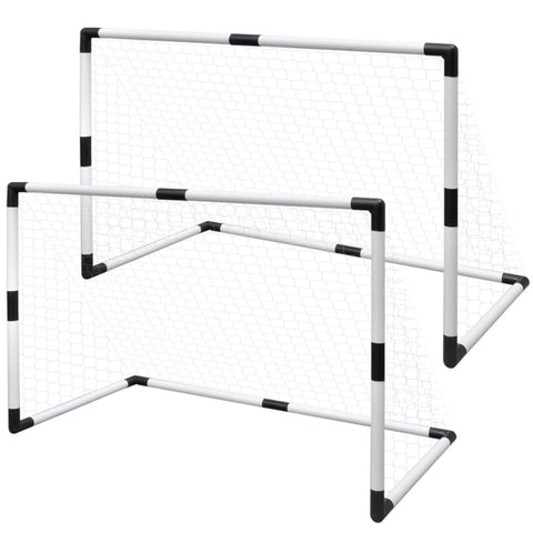 Vidaxl Mini Post Net Set 2 Pcs For Kids 91.5 X 48 61 Cm Soccer Goals