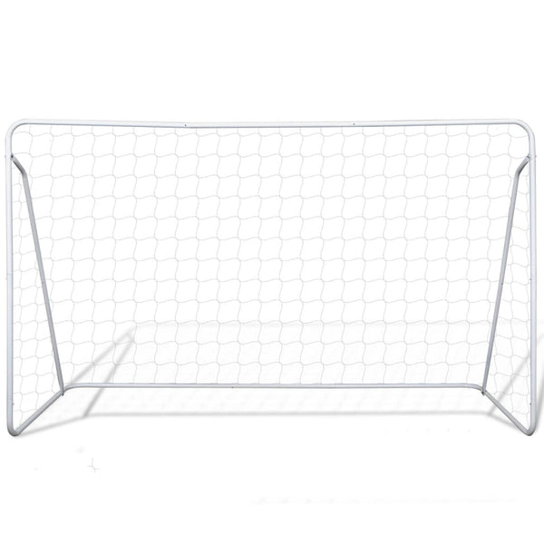 Soccer Goal Post Net Set Steel 240 X 90 150 Cm High Quality Soccer Goals