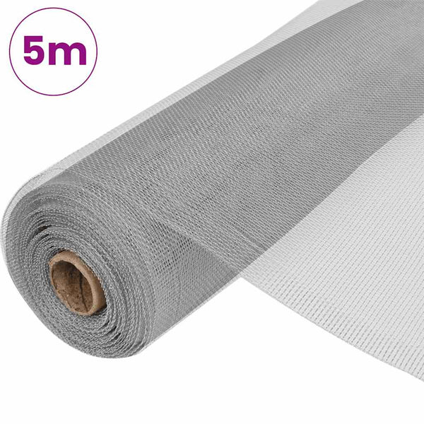 Aluminium Mesh Screen 100X500 Cm Silver Window Screens