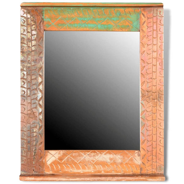 Reclaimed Solid Wood Bathroom Vanity Cabinet Set With Mirror Bathroom Cabinets