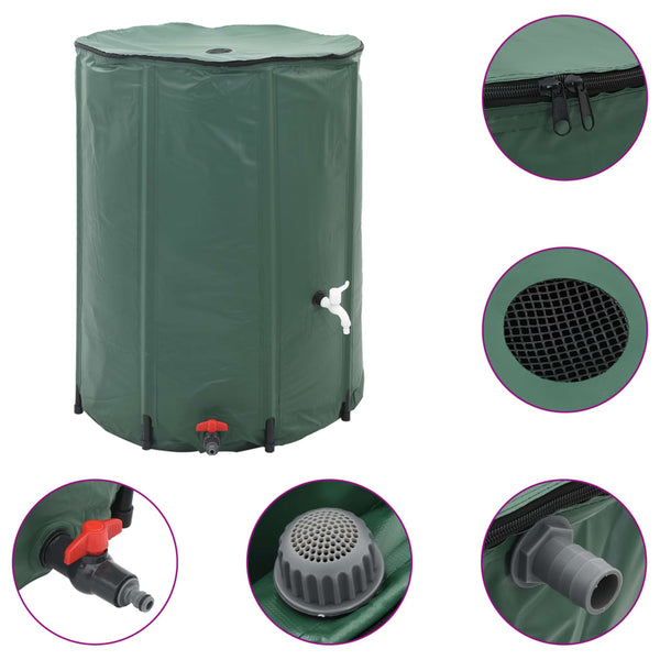 Vidaxl Collapsible Rain Water Tank 500 L Water Pumps & Pressure Tanks