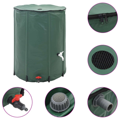 Vidaxl Collapsible Rain Water Tank 250 L Water Pumps & Pressure Tanks