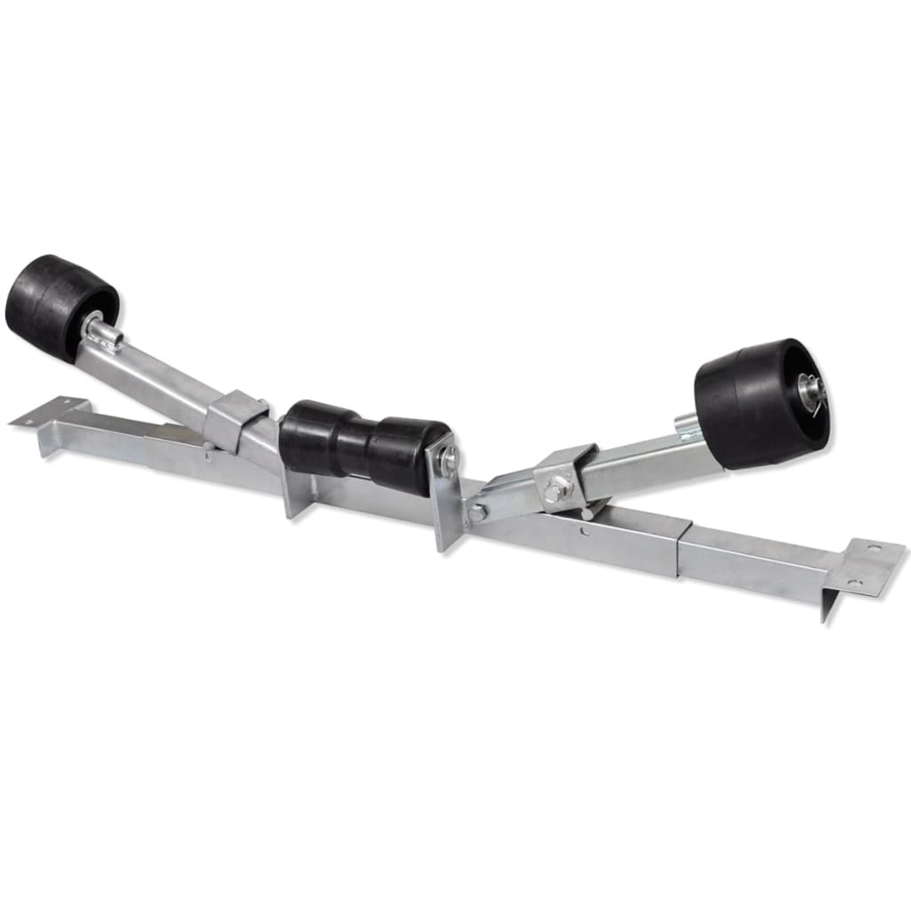 Boat Trailer Bottom Support Bracket With Keel Rollers Boat Trailers