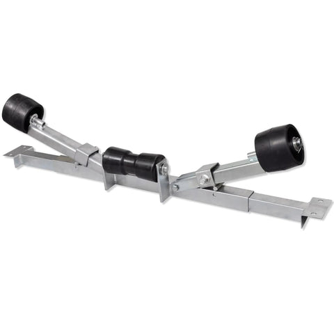 Boat Trailer Bottom Support Bracket With Keel Rollers Boat Trailers