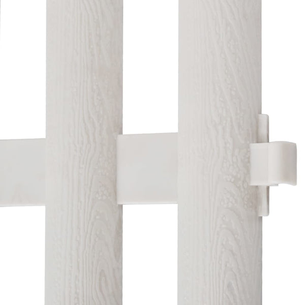 Vidaxl White Lawn Divider 17 Pcs / 10 M Garden Edging & Borders
