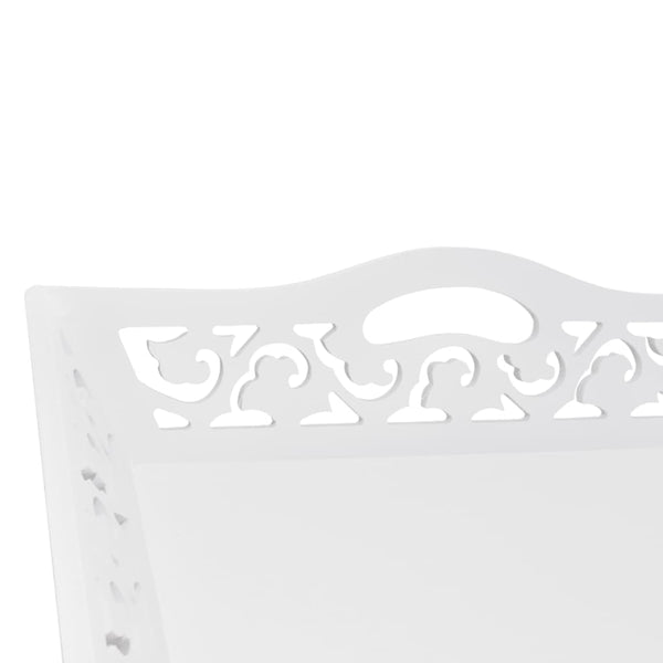 Vidaxl Side Table With Tray White Side Tables