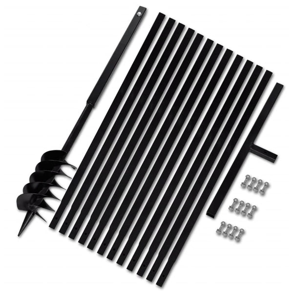 Ground Drill With Handle 120 Mm Extension Tube 13 Steel Post Hole Diggers & Augers