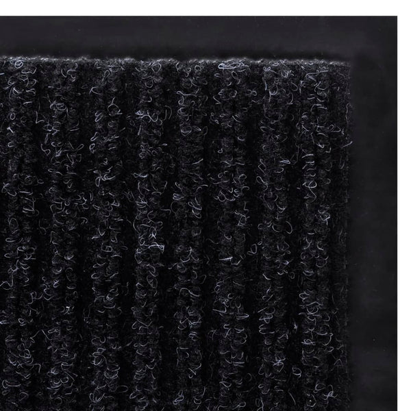 Vidaxl Door Mat Black 120 X 180 Cm Pvc Door Mats & Floor Mats