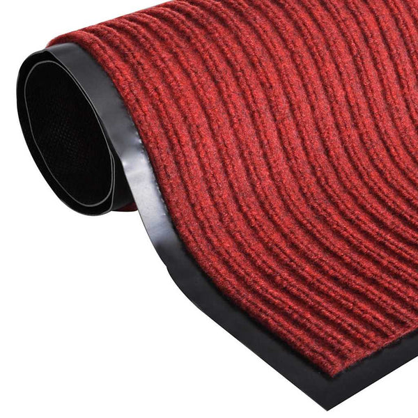 Vidaxl Door Mat Red 90 X 120 Cm Pvc Door Mats & Floor Mats