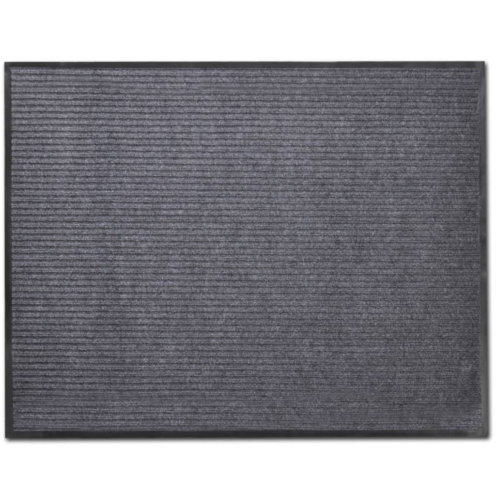 Pvc Door Mat Non Skid Backing Grey 150 Centimetre By 90 Home Rug Door Mats & Floor Mats