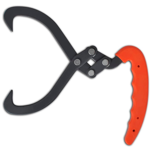 4 Pcs Log Tongs With Pvc Handle Fireplace & Stove Accessories