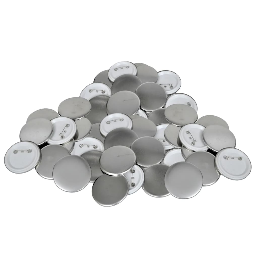 500 Pcs Pinback Button Parts 44 Mm Badge & Button Makers