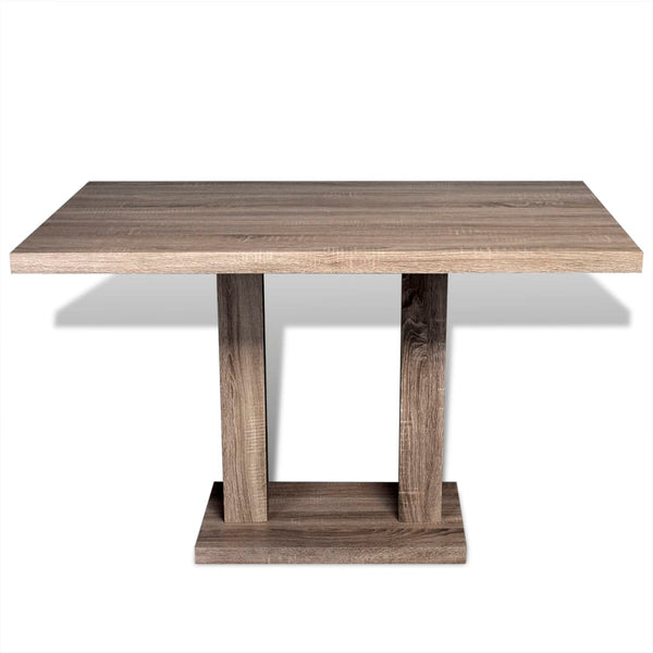Vidaxl Dining Table Mdf Oak Look Dining Tables