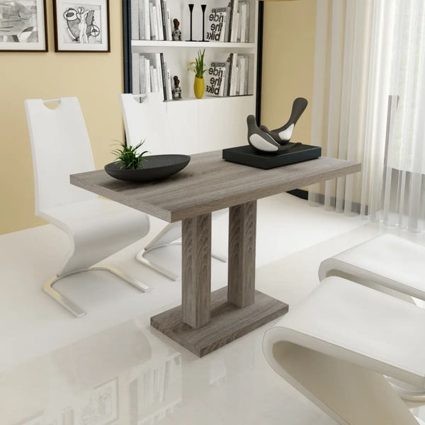 Vidaxl Dining Table Mdf Oak Look Dining Tables