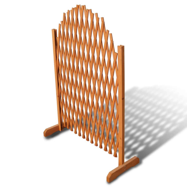 Vidaxl Trellis Fence Solid Wood 180X100 Cm Fence Panels