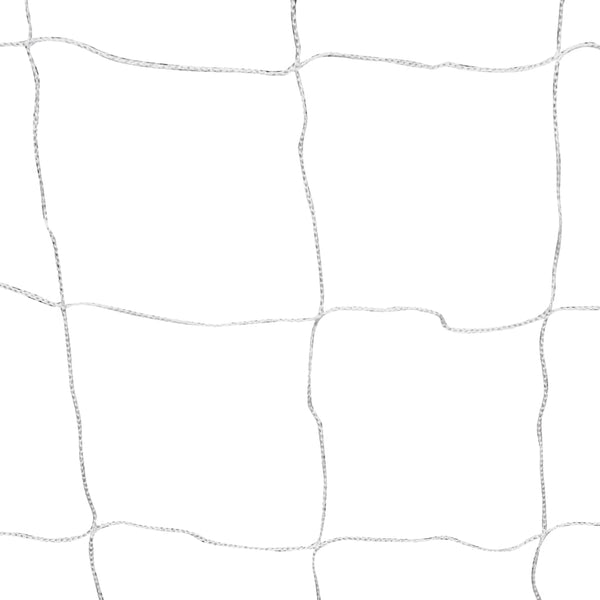Football Goal With Net 182X61x122 Cm Steel White Soccer Goals