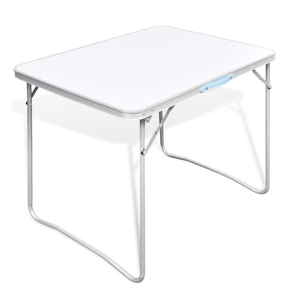 Foldable Camping Table With Metal Frame 80 X 60 Cm Camping Tables