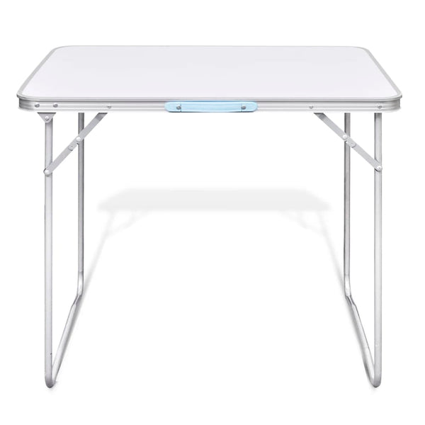 Foldable Camping Table With Metal Frame 80 X 60 Cm Camping Tables