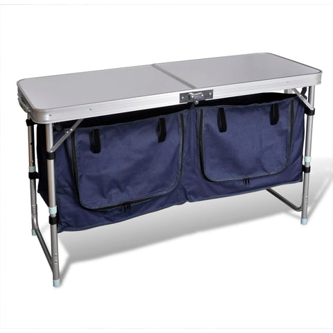 Foldable Camping Cupboard With Aluminium Frame