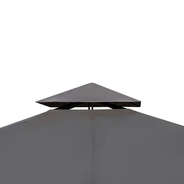 Vidaxl Poly Rattan Gazebo With Dark Grey Roof 3 X M Gazebos & Pergolas