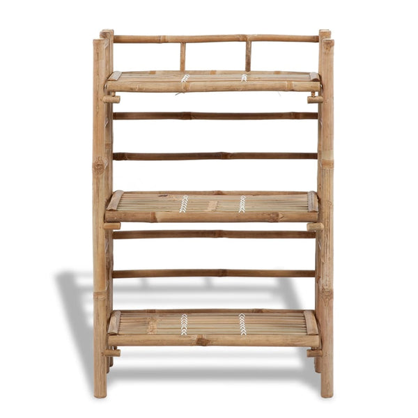Vidaxl 3 Tier Bamboo Plant Rack Plant Stands