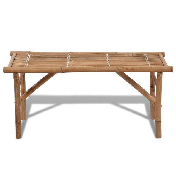Benches Folding Garden Bench 118 Cm Bamboo