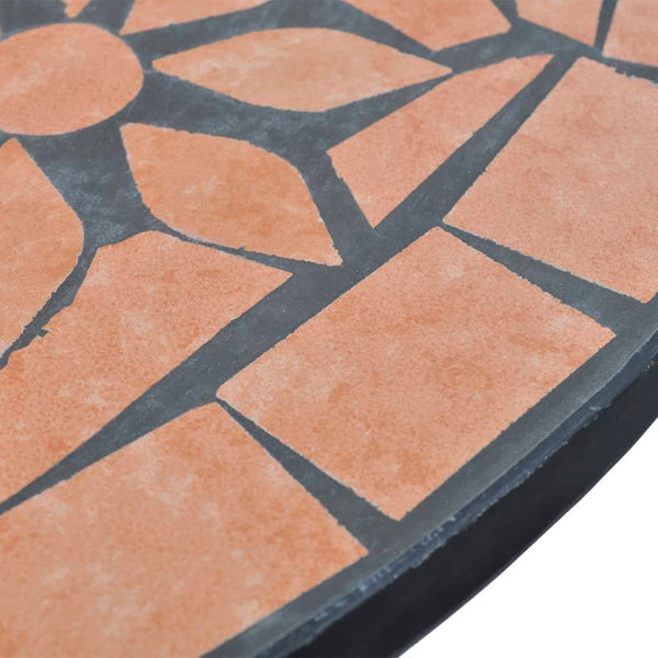 Bistro Table Terracotta 60 Cm Mosaic