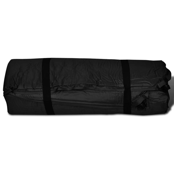 Black Self-Inflating Sleeping Mat 190X130x5 Cm (Double)