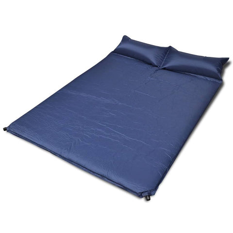 Blue Self-Inflating Sleeping Mat 190X130x5 Cm (Double)