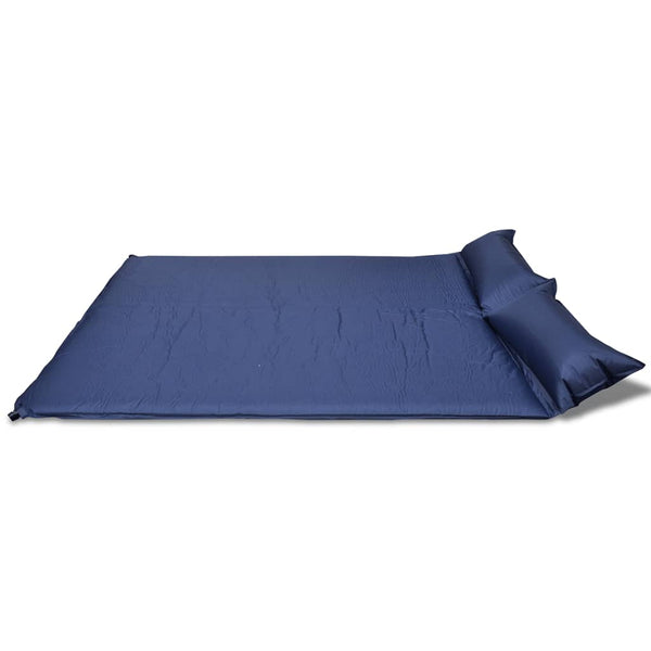 Blue Self-Inflating Sleeping Mat 190X130x5 Cm (Double)