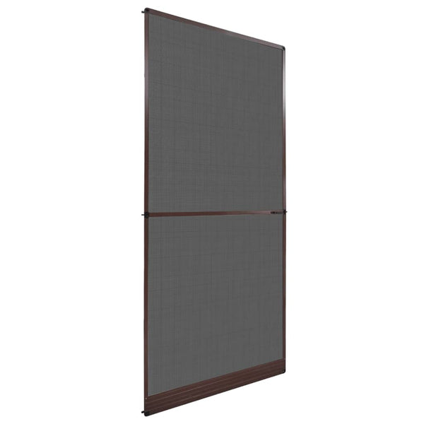 Brown Hinged Insect Screen For Doors Window Screens