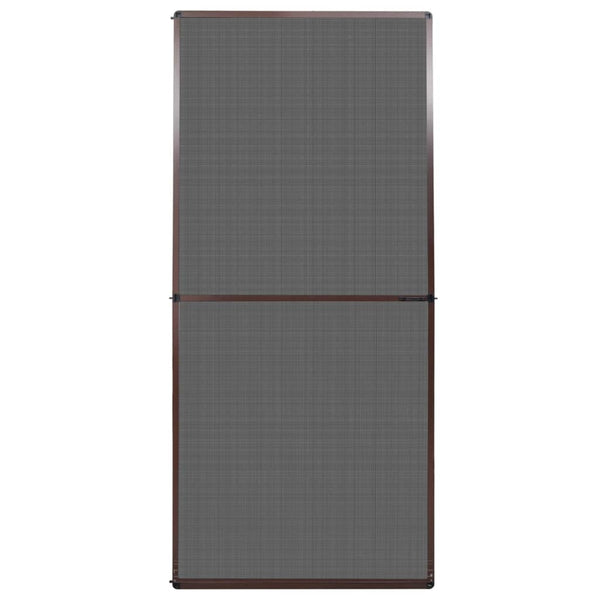 Brown Hinged Insect Screen For Doors Window Screens