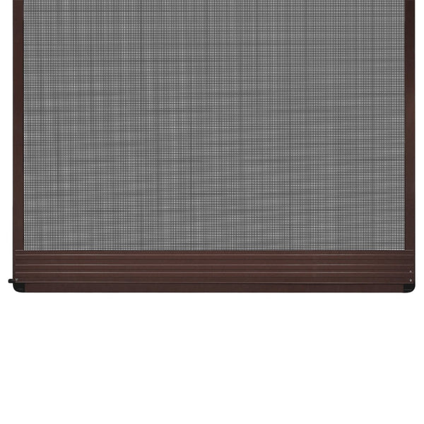 Brown Hinged Insect Screen For Doors Window Screens