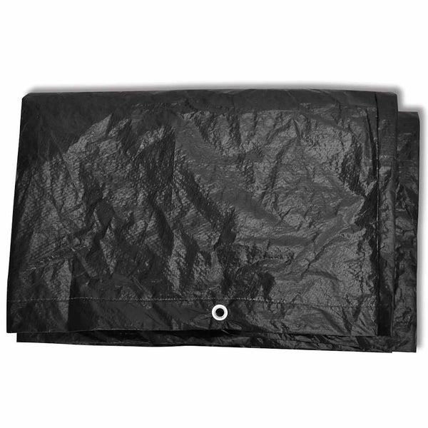 Vidaxl Garden Furniture Cover 8 Eyelets 135X135x90 Cm Outdoor Furniture Covers