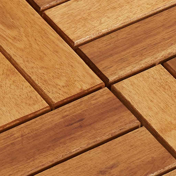 Vidaxl 10 Pcs Acacia Decking Tiles 30 X Cm Decking Fixtures & Spacers